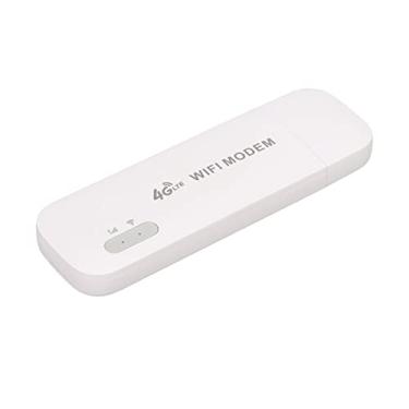 Imagem de Roteador Wifi Portátil 4G USB, Roteador 4G Móvel com Slot para Cartão SIM, Roteador Inteligente de Rede Sem Fio, Suporte para Proteção de Criptografia Múltipla, Plug and Play