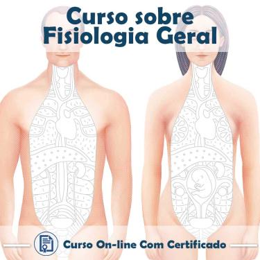 Imagem de Curso online em videoaula sobre Fisiologia Geral com Certificado + 2 brindes