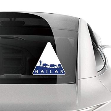 Imagem de DIYthinker Adesivo de carro de cultura alfandegária Reino da Tailândia para motocicleta bicicleta bagagem decalque