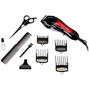 Imagem de Knup Máquina de Cortar Cabelo Profissional 4 Pentes e Acessórios