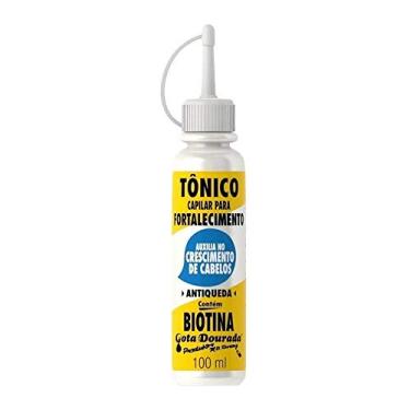 Imagem de Tonico Gota Fortalecimento Antiqueda Combiotina 100Ml, Gota Dourada