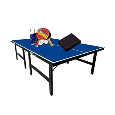 Imagem de MESA PING PONG MDF 15MM - KLOPF -1016 + KIT TÊNIS DE MESA 5030 + Capa Impermeável