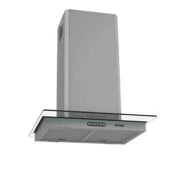 Imagem de Coifa de Ilha Vidro Reto Inox 60cm Fogatti 125V Inox