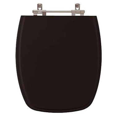 Imagem de Assento Sanitario Stylus Preto para vaso Celite