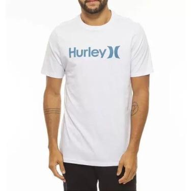 Imagem de Hurley Camiseta Masc Hyts010392.01 O&Ampo Solid Oversize Branco