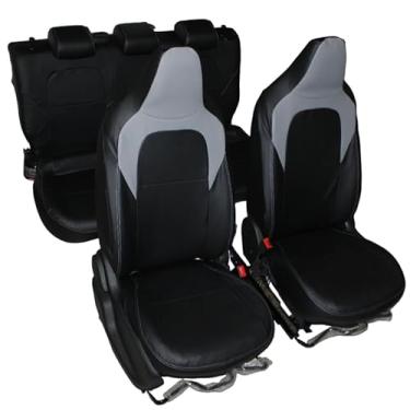 Imagem de Capa de Banco Automotivo Carro Em Couro Novo Onix 2020 Á 2024 (Preto com Cinza)