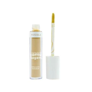 Imagem de Corretivo Líquido Camuflagem Vizzela Amarelo 5g