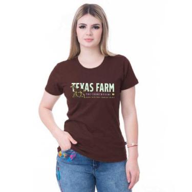 Imagem de Camiseta T-Shirt Feminina Diversastexas Farm Original