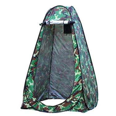 Imagem de Guarda-roupa Vestiário Móvel Tenda de Vestiário Pop-up para Exterior Espaçoso Vestiário Robusto Com Bolsa de Transporte Para Exteriores e Interiores armário