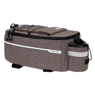 Imagem de MOSISO Bolsa para bicicletas, bolsa térmica à prova d'água para porta-malas de bicicleta, bolsa térmica para banco traseiro para ciclismo, armazenamento no banco traseiro, bolsa de ombro, sela, bolsa