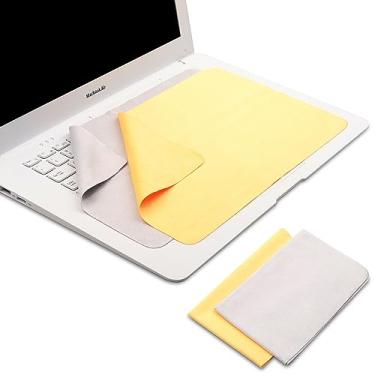 Imagem de UUONDO Pacote com 2 forro de microfibra de proteção para teclado de tela e pano de limpeza de 13 polegadas para MacBook Pro 13 polegadas, MacBook Pro de 14 polegadas e MacBook Air de 13 polegadas,