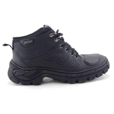 Imagem de Bota Coturno Masculino Motoboy Entregador com Passador Marcha para Moto-Masculino