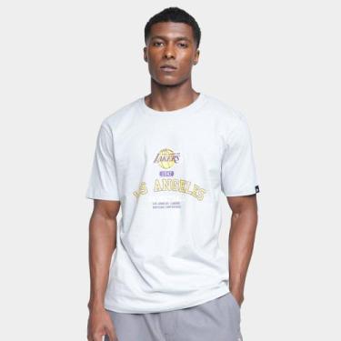 Imagem de Camiseta New Era Club House Los Angeles Lakers Masculino