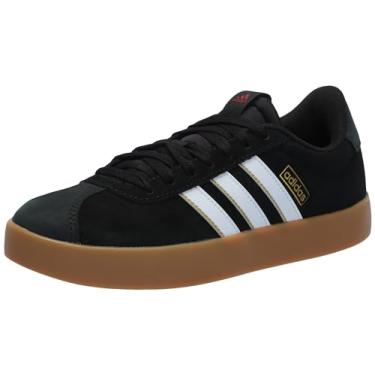 Imagem de adidas Tênis masculino Vl Court 3.0, Preto/Branco/Team Victory Red, 11