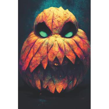 Imagem de Journal d'Halloween: Cahier ligné - nuit des bonbons ou des farces, films d'horreur, décorations effrayantes, planifier le meilleur halloween pour les adultes et les enfants.