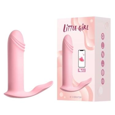 Imagem de Vibrador Feminino Jota Em Formato De Glande Com Controle por APP 10 Velocidades - LILO
