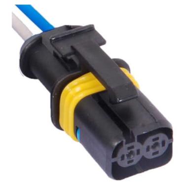 Imagem de Chicote Reparo 2 Vias Lanterna Dianteira compativel SC Usa Ete8099