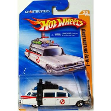 Imagem de Hot Wheels 2010 New Models GHOSTBUSTERS ECTO-1 1959 Cadillac Wagon White