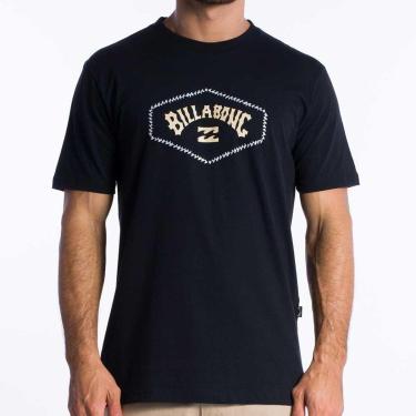 Imagem de Camiseta Billabong Manga Curta Exit Arch Preta-Masculino