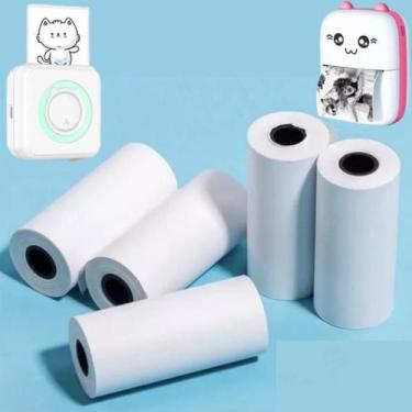 Imagem de Bobina papel térmico p/ Mini Impressora portátil gatinho - Xd Mega, Br