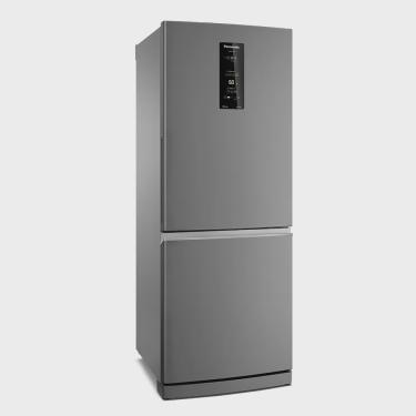 Imagem de Refrigerador Panasonic de 02 Portas Frost Free com 460 Litros Bottom Freezer Aço Escovado - NRBB64PV