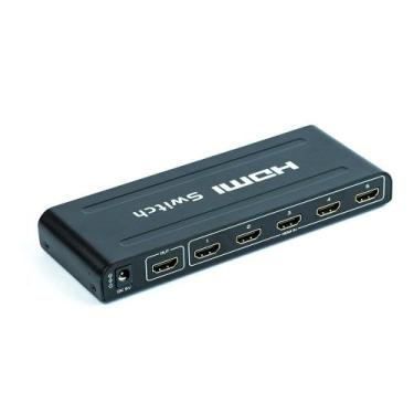 Imagem de Switich HDMI 5x1 3D Full HD C/ Controle Remoto - CIRILO CABOS