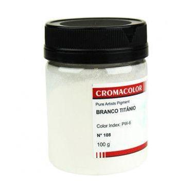 Imagem de Pigmento Artístico Cromacolor 100g 108 Branco Titânio