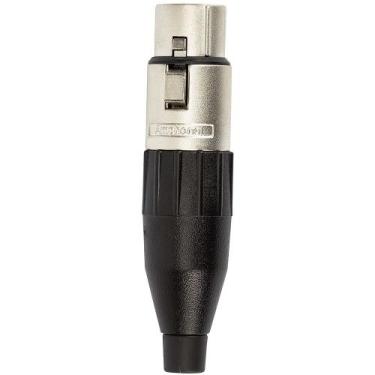 Imagem de Conector Plug XLR Fêmea AC3F - Amphenol - CIRILO CABOS