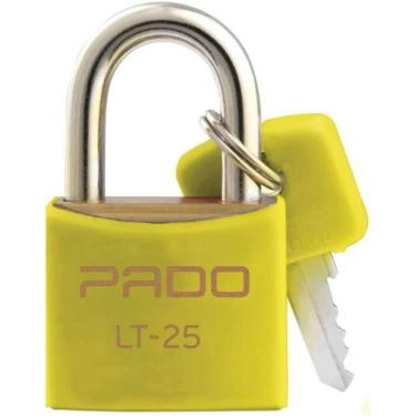Imagem de Cadeado Haste 25MM Amarelo - PADO