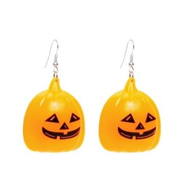 Imagem de Brinco Abobora Para Halloween - Festas e Fantasias