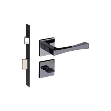 Imagem de Fechadura Vivaldi Grafite Polido Banheiro - Pado