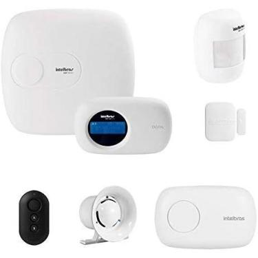Imagem de Kit de Alarme Intelbras AMT 2018 E com 02 Sensores com Monitoramento P