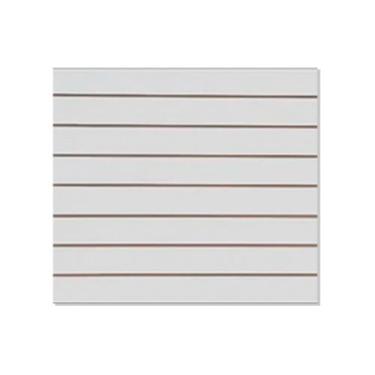 Imagem de Painel Canaletado Branco em MDF 0,61 X 0,61m - Lm Balcoes