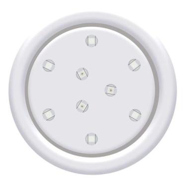 Imagem de Refletor De Piscina Led Azul 9w Iluminação 80mm Globalmar