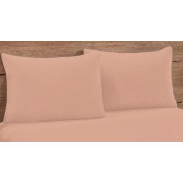 Imagem de 1 Fronha Travesseiro 90cmx50cm Percal Com Zíper 200 fios - Dryka Enxov