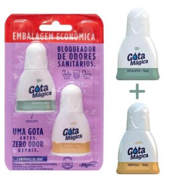 Imagem de Aromatizador de Banheiro Bloqueador de Odores 2 Unidades Eucalipto/Tro