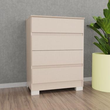 Imagem de Cômoda 4 Gavetas Maia 97cm X 71,5cm X 45,3cm Marrom