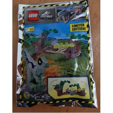Imagem de LEGO Jurassic World Raptor in Hiding Foil Pack Set 122217 (Bagged)