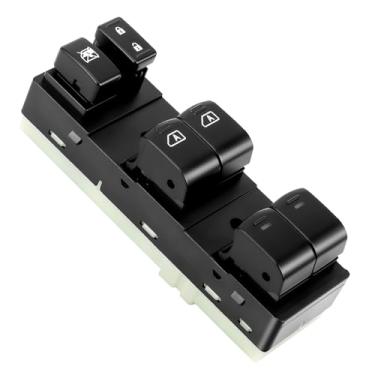 Imagem de LCWRGS Interruptor de janela Master Power compatível com Nissan Altima 2007 2008 2009 2010 2011 2012, interruptor de controle de janela lateral do motorista, substitui OE 25401-ZN50B 25401-ZN50C
