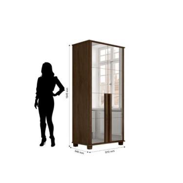 Imagem de Sapateira/Multiuso/Organizador/ Armário REQ 2 portas Com Espelho Model