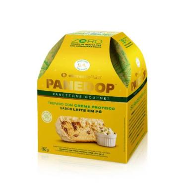 Imagem de Panettone Trufado Gourmet - Elemento Puro - PANEDOP ZERO - Leite Ninho