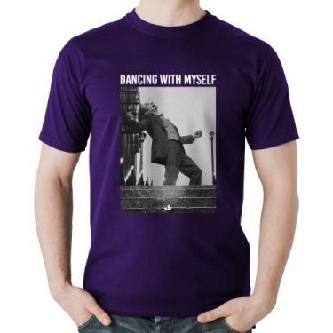 Imagem de Camiseta Algodão Dancing with myself - Foca na Moda, Roxo, G