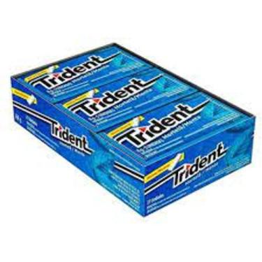 Imagem de Chiclete Trident Hortelã com 21 unidades - Mondelez