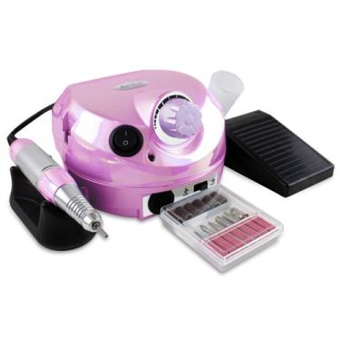 Imagem de Lixadeira Motor Elétrica Unhas Nail Drill Porquinho, Bivolt 110 - 220v