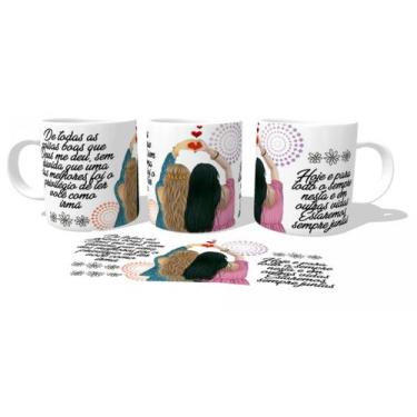 Imagem de Caneca polimero plástico copo Irmã privilégio de Deus - Empório Dutra