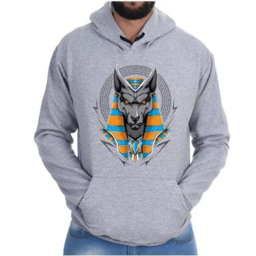 Imagem de Blusa Moletom Canguru masculino Danubis - Elite, Cinza, P