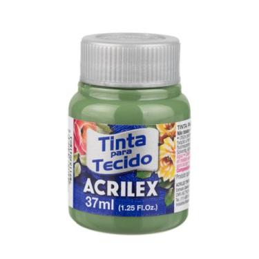 Imagem de Tinta Acrilex Para Tecido 37 Ml Fosca - Metallica Acessórios, Verde gr