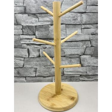 Imagem de suporte bambu para xícaras base red - UD