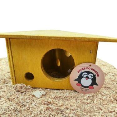 Imagem de Toca para Roedor - Queijo - Pinguim - Pinguim-Artesanatos