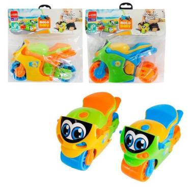 Imagem de Mini Moto Baby Brinquedo Infantil Corrida Alegre Crec Crec - Jp Brink